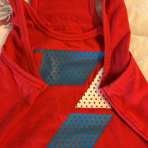 Zumba “Less Talk, More Dance. Racerback Tank Top Red / Size S - Picture 7 of 11